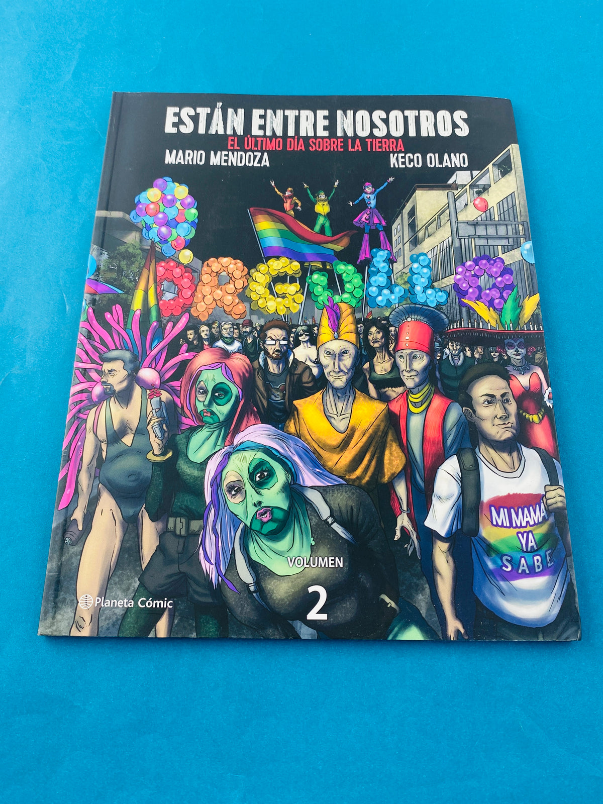 Están entre nosotros el último día sobre la tierra N.2 by Mario Mendoza Keco Olano