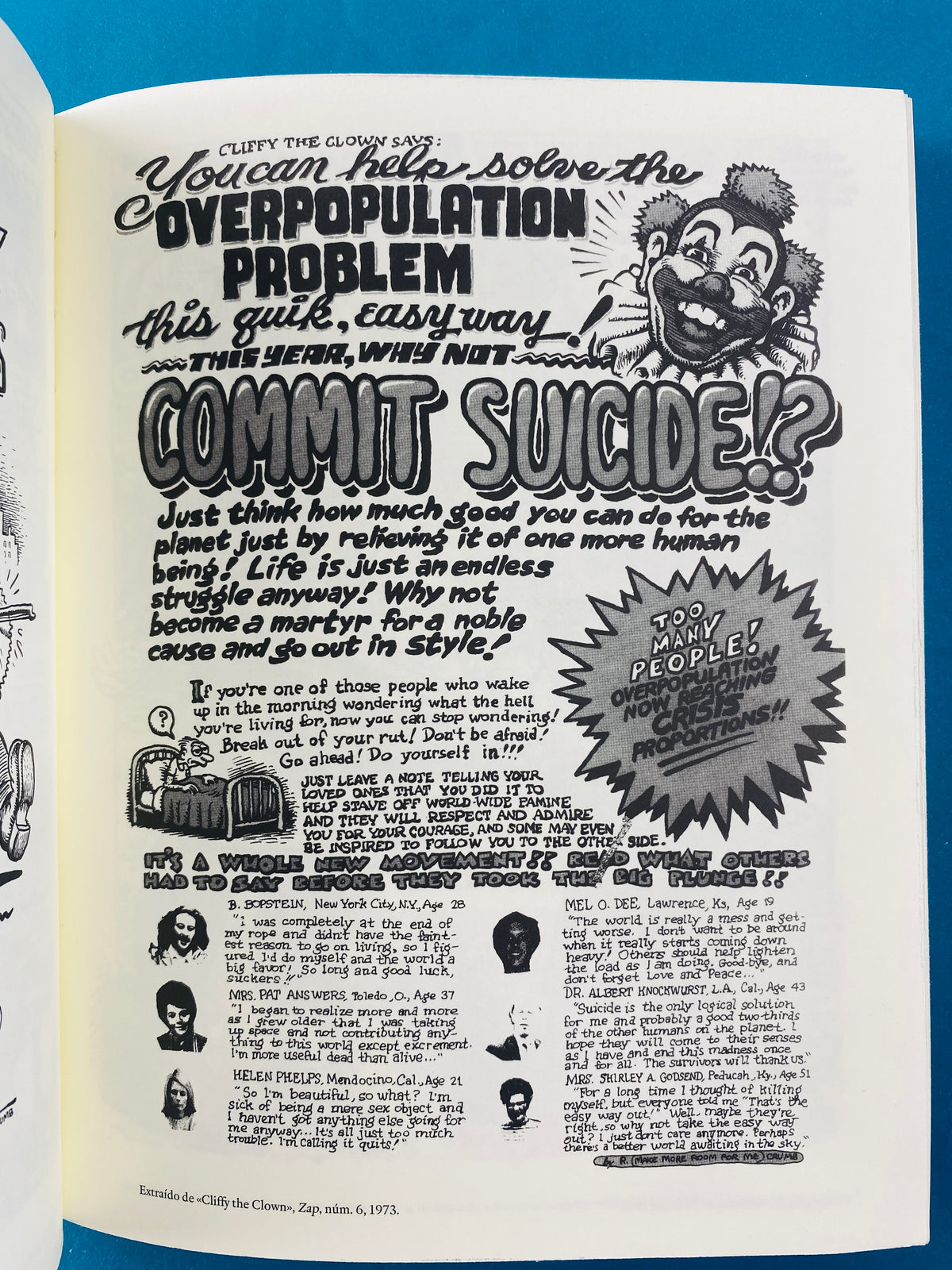 R crumb by Robert Crumb