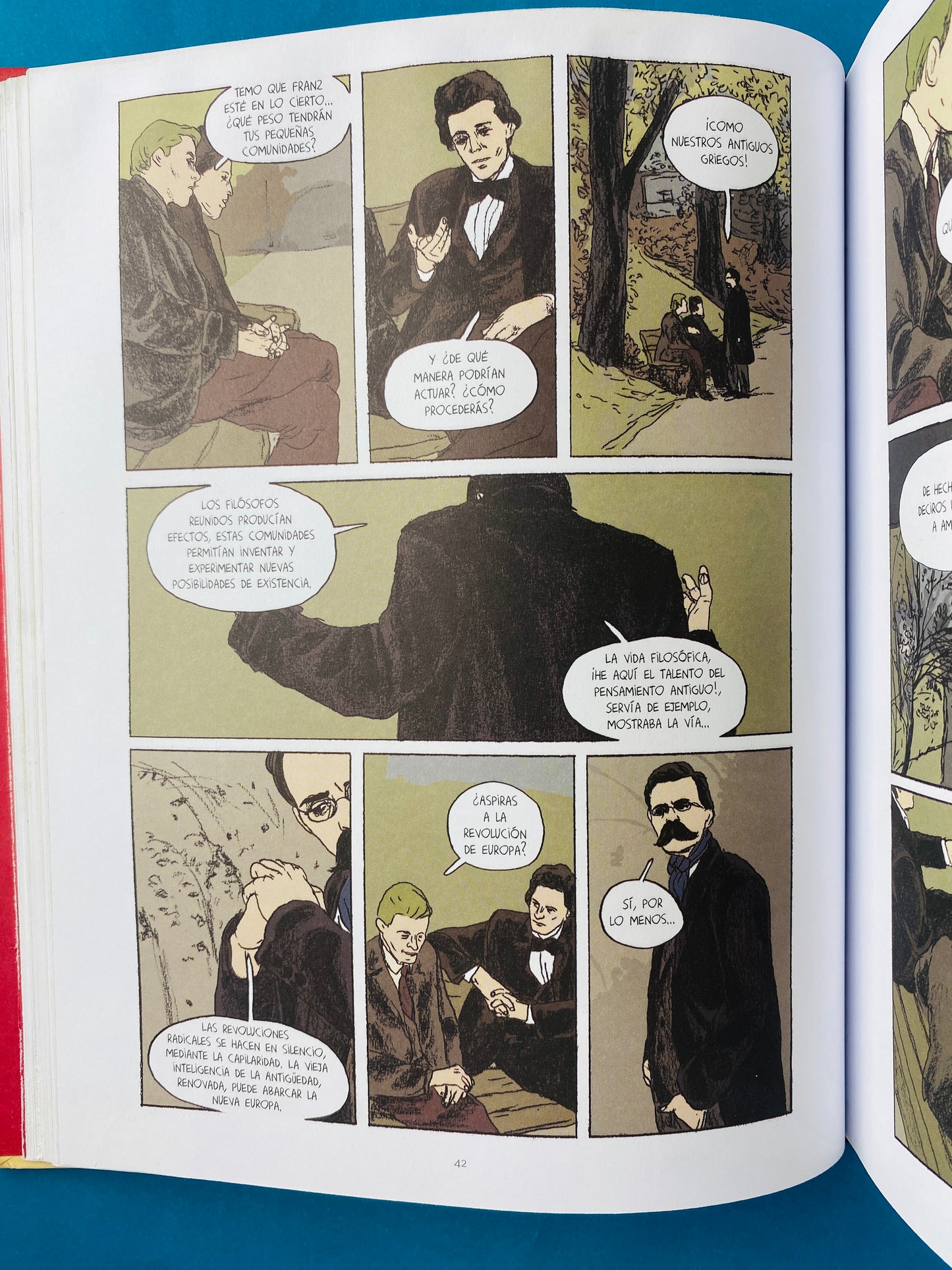 Nietzsche cómics tapa dura