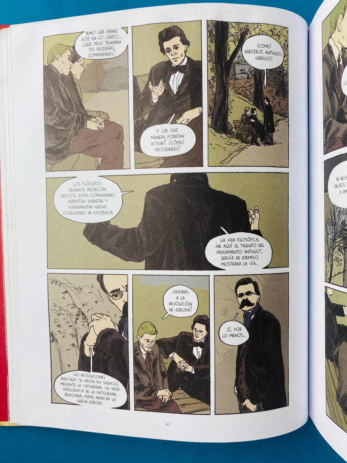 Nietzsche cómics tapa dura by Michel Onfray Maximilien Le Roy