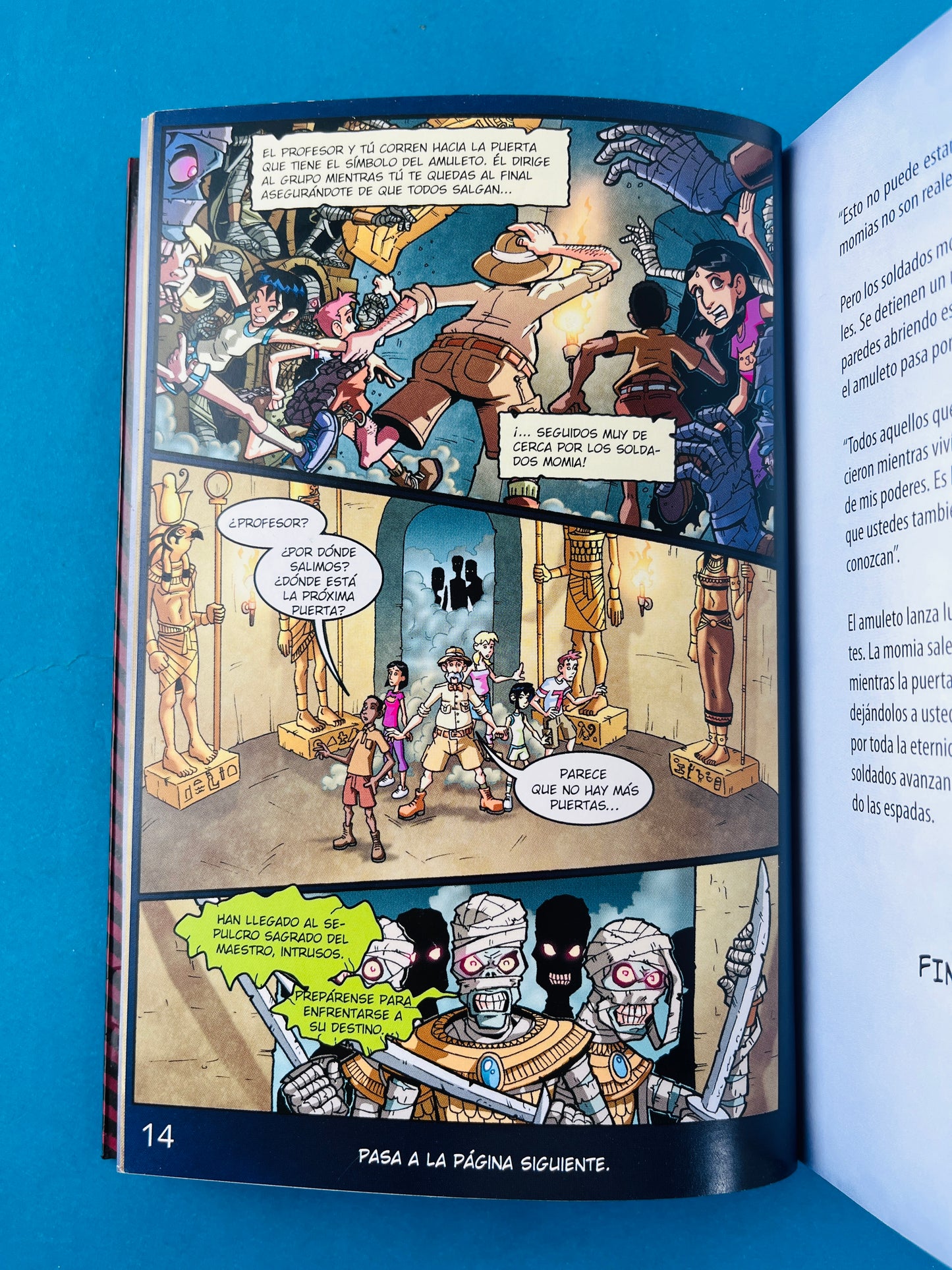 Historias mezcladas escape de la pirámide X