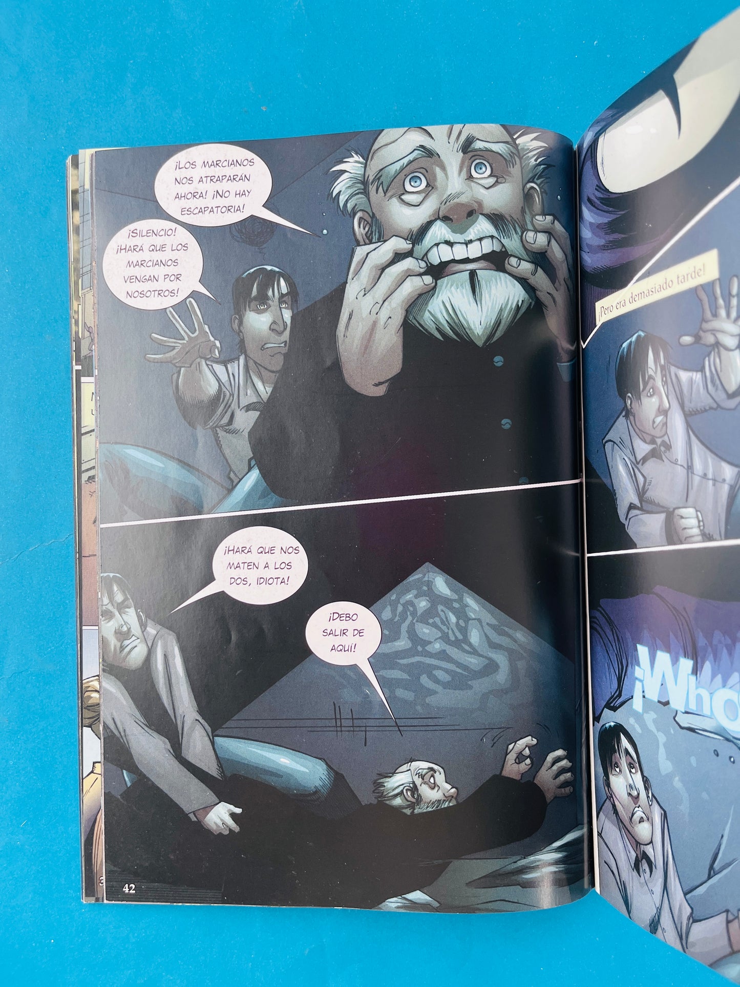 La guerra de los mundos novela gráfica