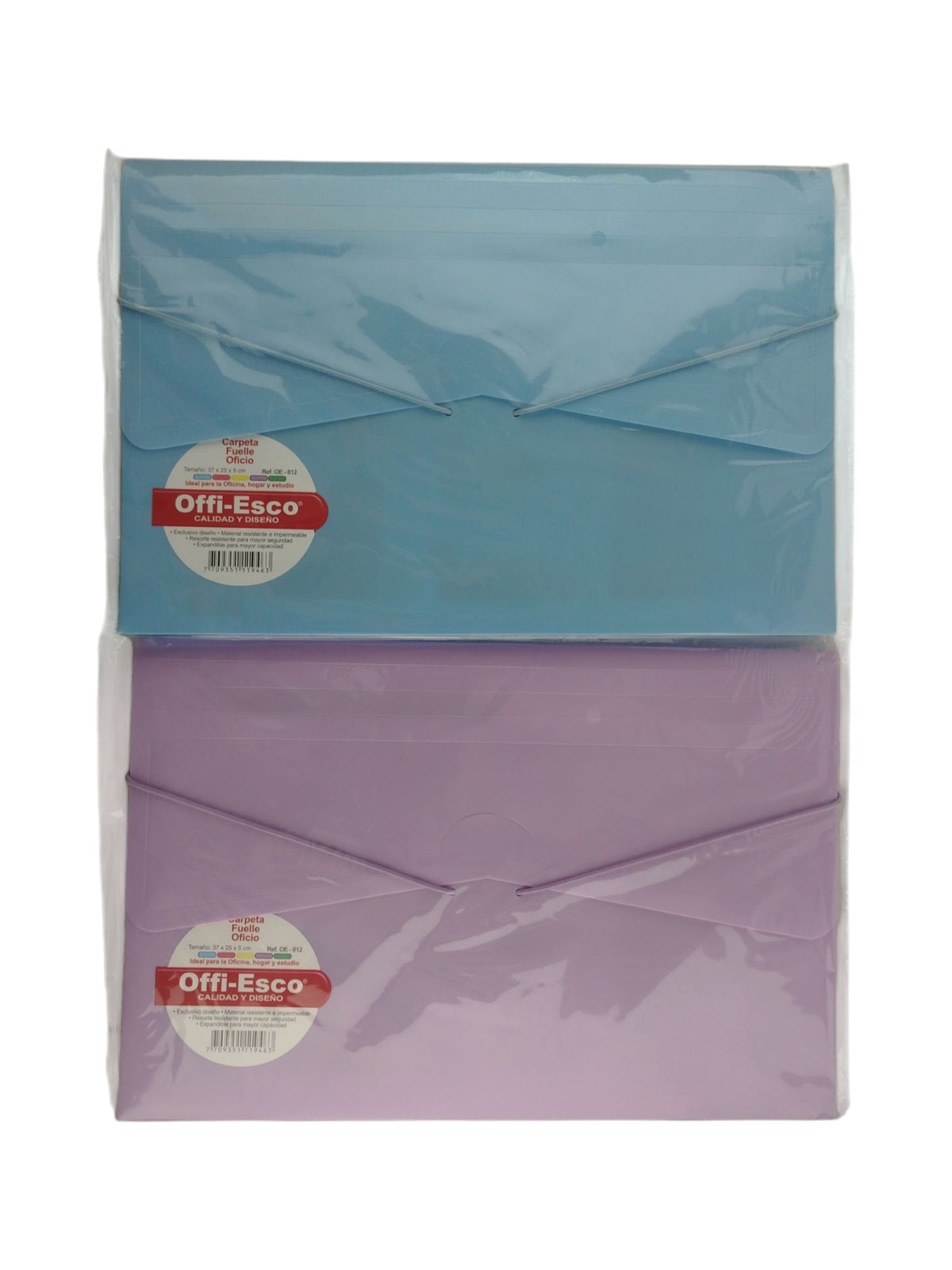 Carpeta plástica tipo fuelle offi esco colores surtidos by Offi esco