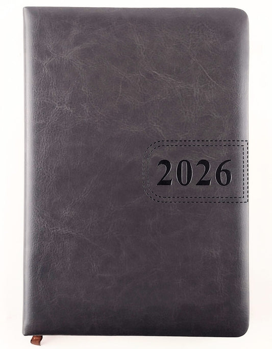 Agenda ejecutiva 2026 Gris oscuro by Varios