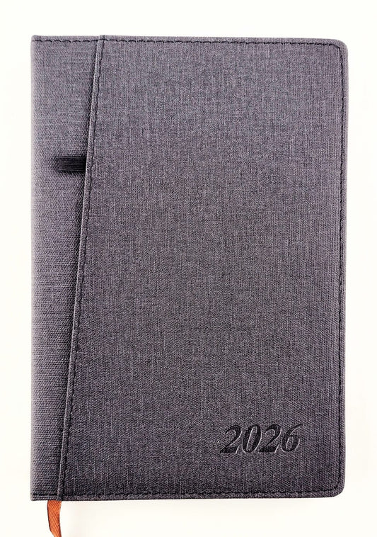 Agenda ejecutiva 2026 Negra con bolsillo by Varios