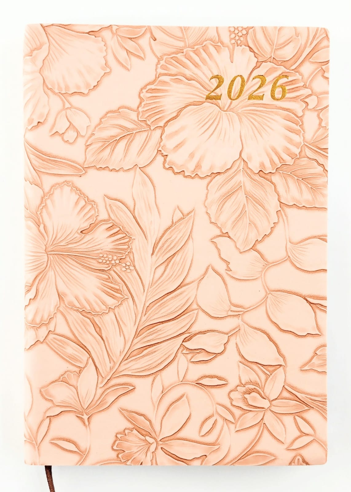 Agenda 2026 flores Crema by Varios