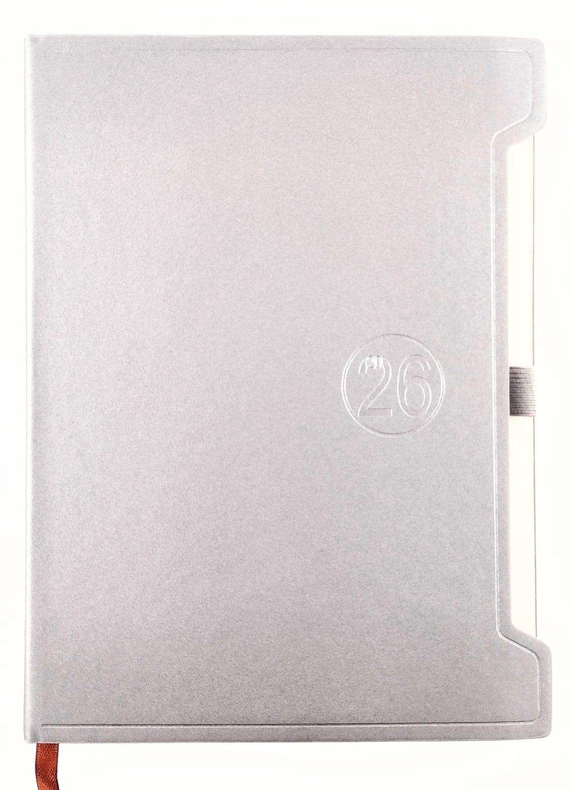 Agenda 2026 Porta lapiceros Gris by Varios