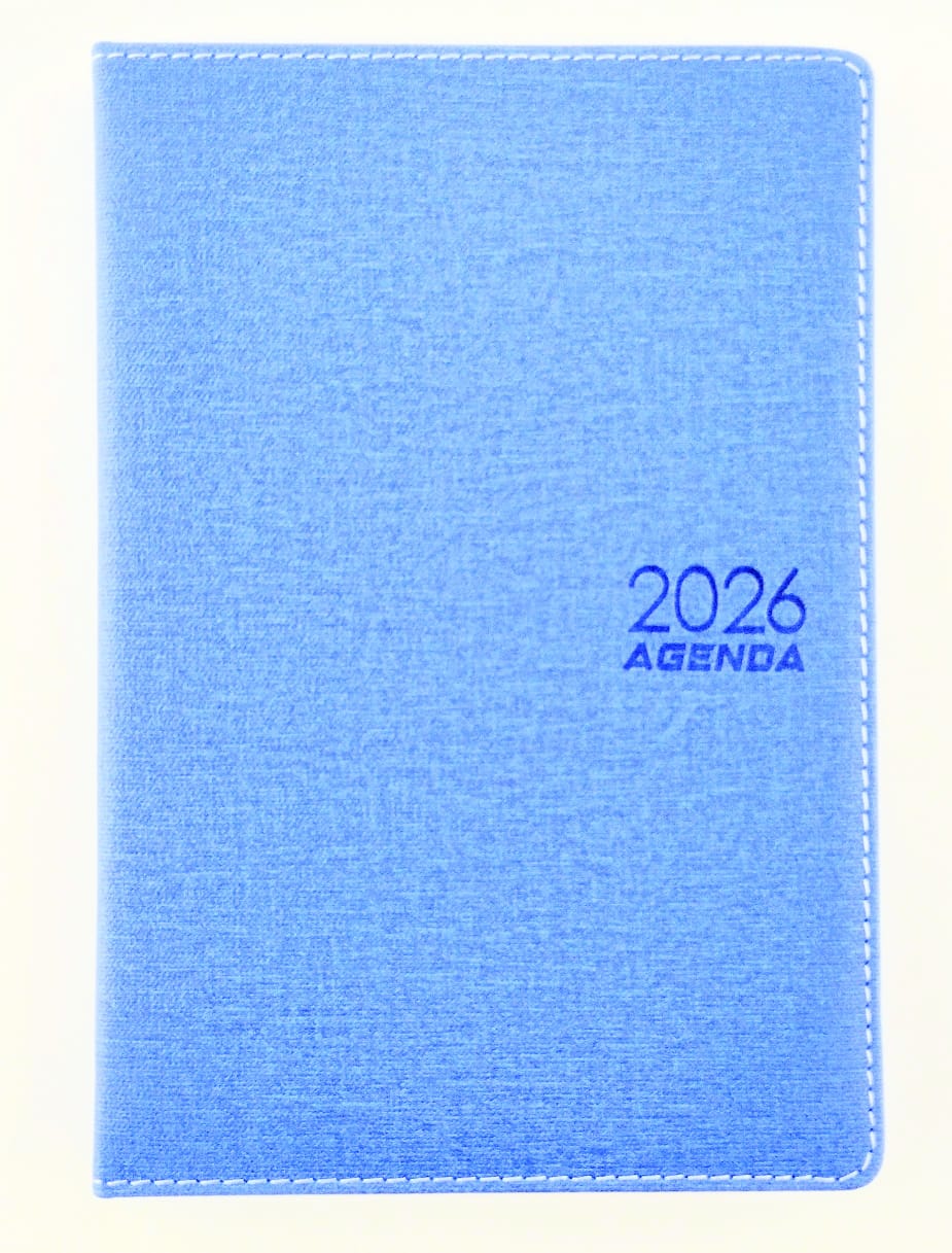 Agenda ejecutiva 2026 Azul by Varios
