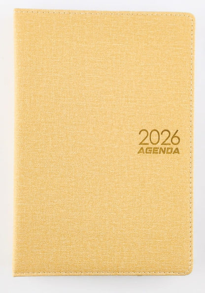 Agenda ejecutiva 2026 Mostaza by Varios
