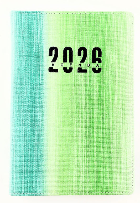 Agenda ejecutiva 2026 Verde degrade by Varios
