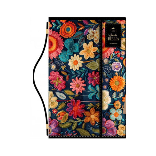 Biblia RVR exquisita impacto floral manija by Reina Valera 1960