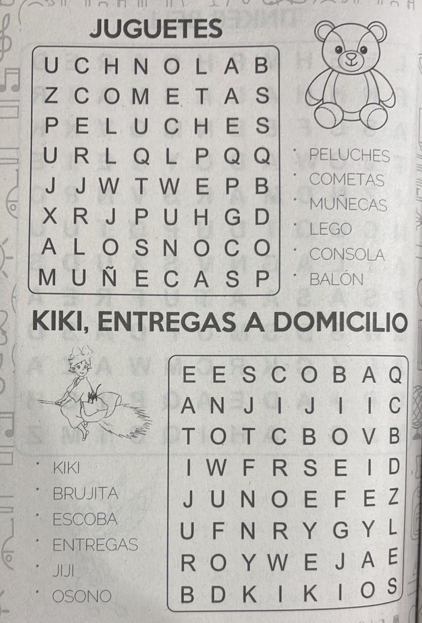 Sopas de letras infantiles 78 surtidos by Mundo litográfico