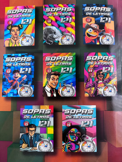 Sopas de letras 121 by Mundo litográfico