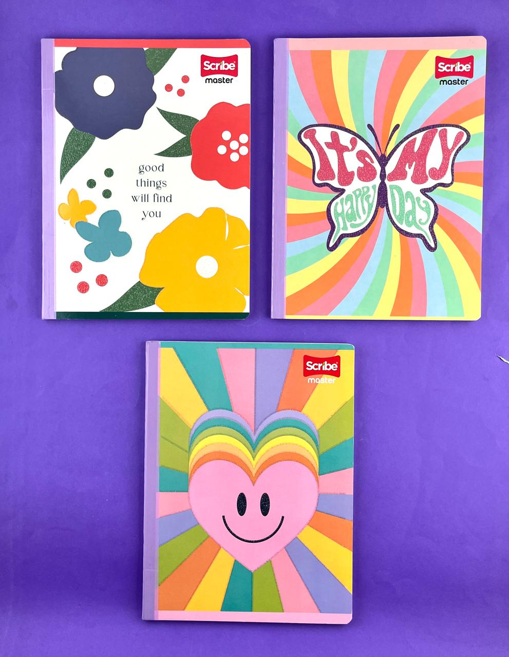 Cuaderno cosido 50 hojas cuadriculado gama intermedia Niña by Scribe/X-presarte