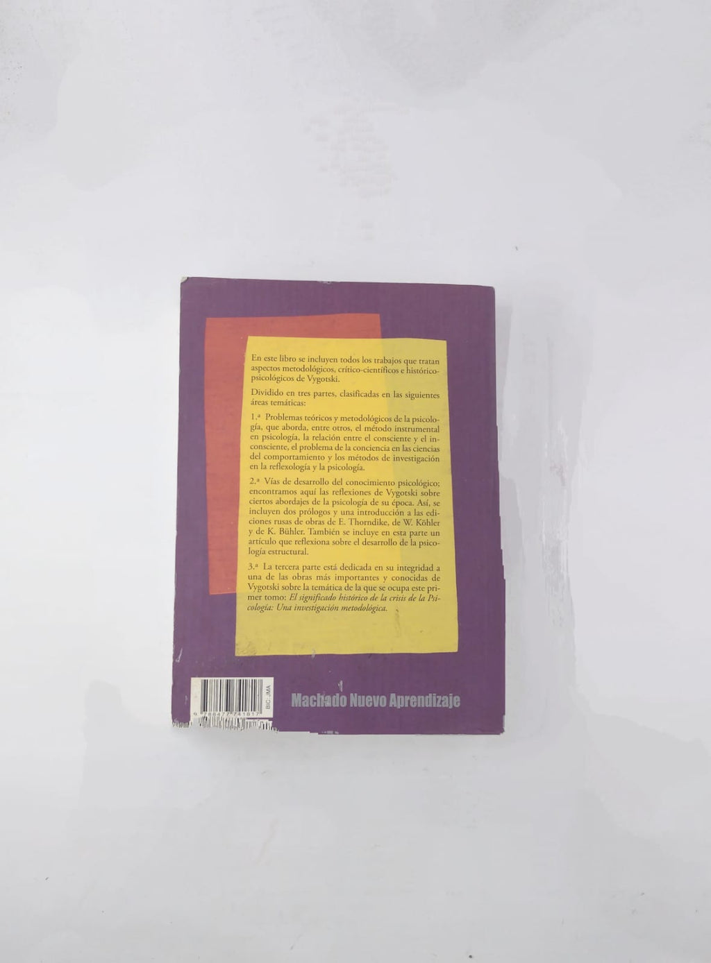 Obras escogidas I El significado histórico de la crisis de la psicología by Lev Semiónovic Vygotski