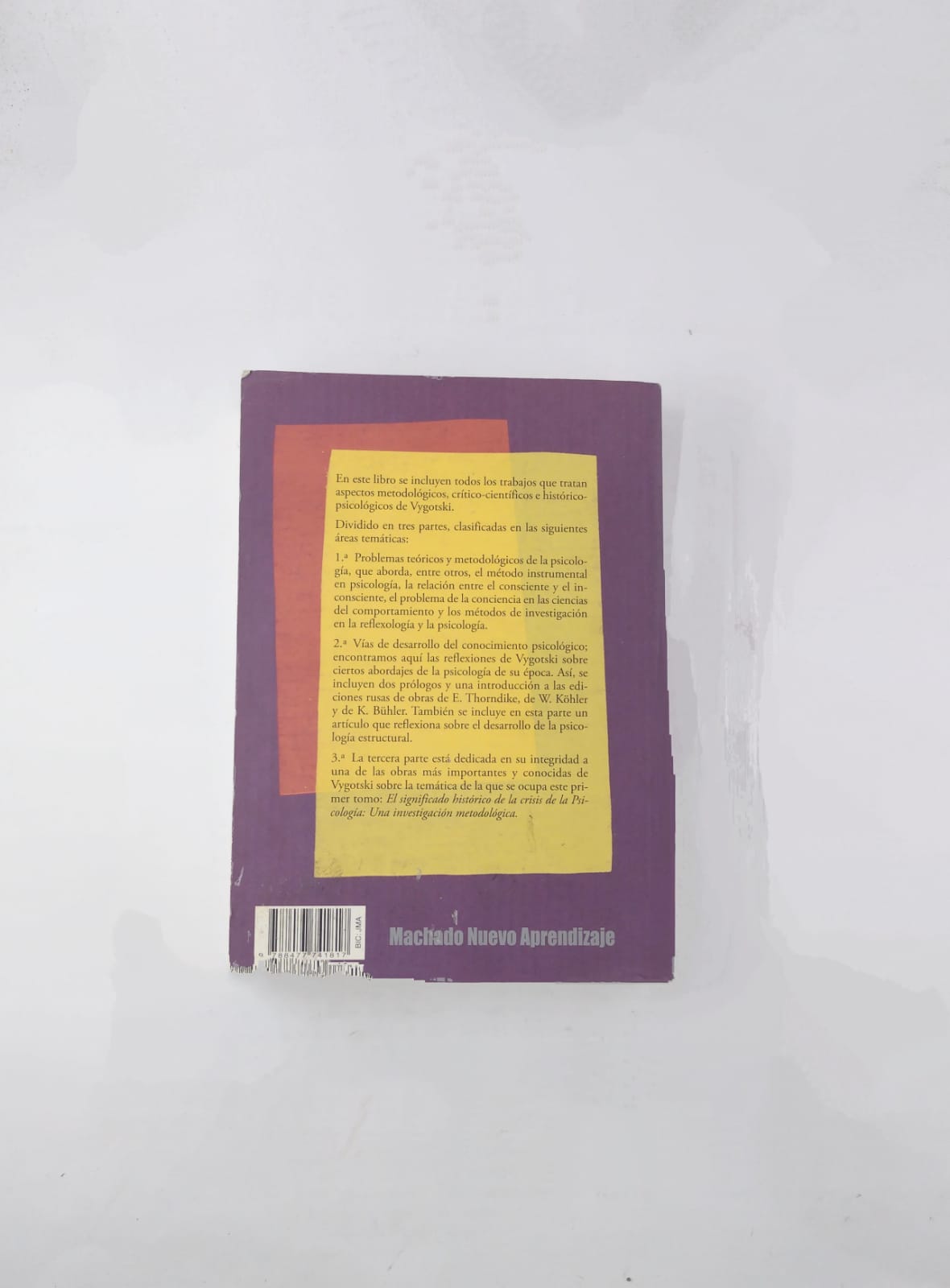 Obras escogidas I  El significado histórico de la crisis de la psicología