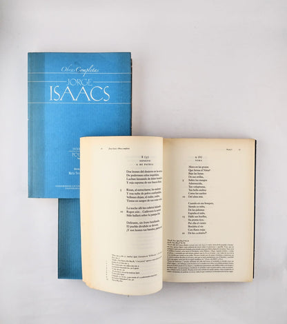 Obras completas Jorge Isaacs Volumen II tomo 1 y 2