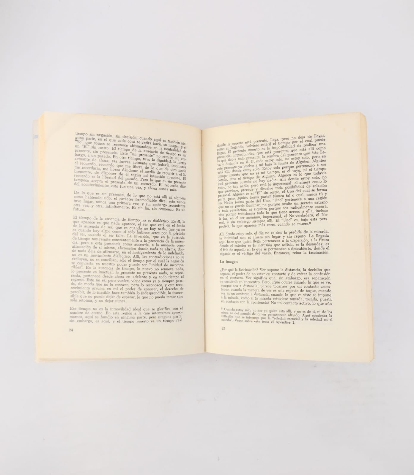 El espacio literario by Maurice Blanchot