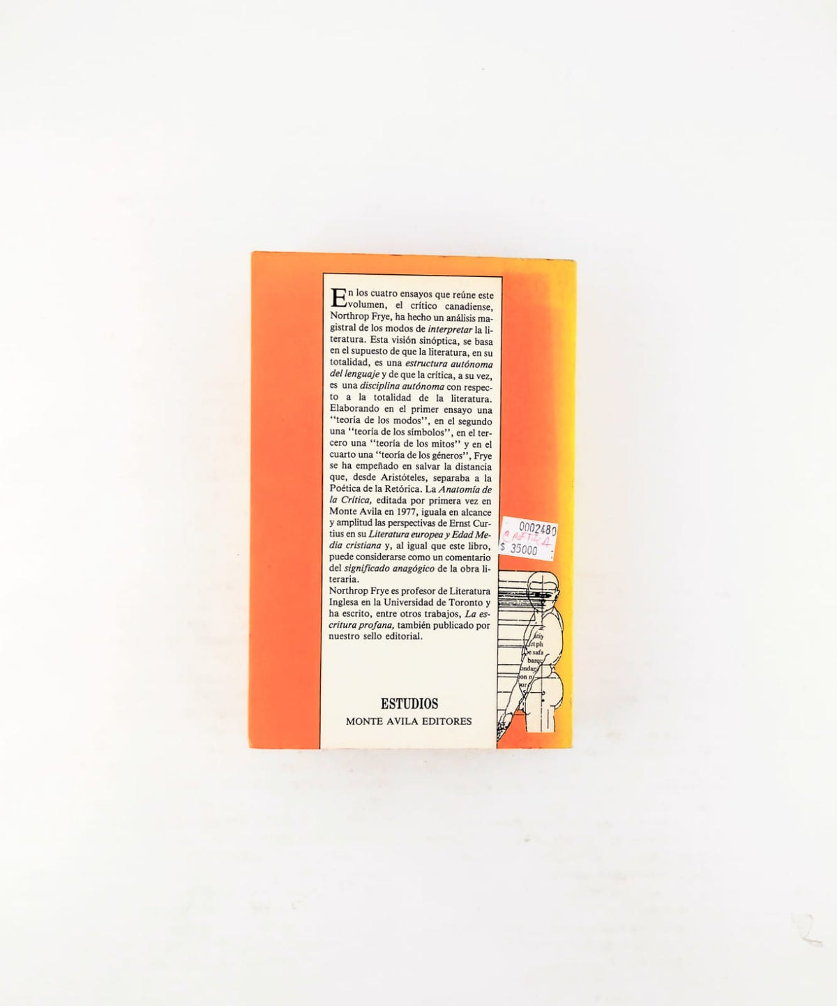 Anatomía de la crítica by Northrop Frye