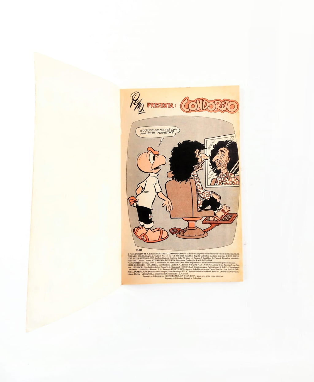 Condorito de oro edición 105 by Pepo
