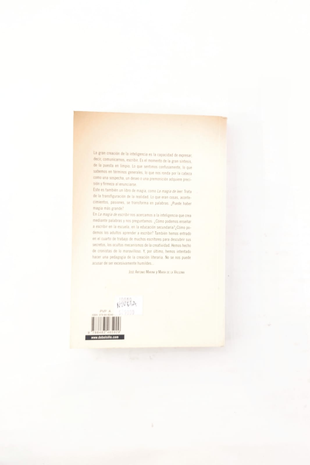 La magia de escribir