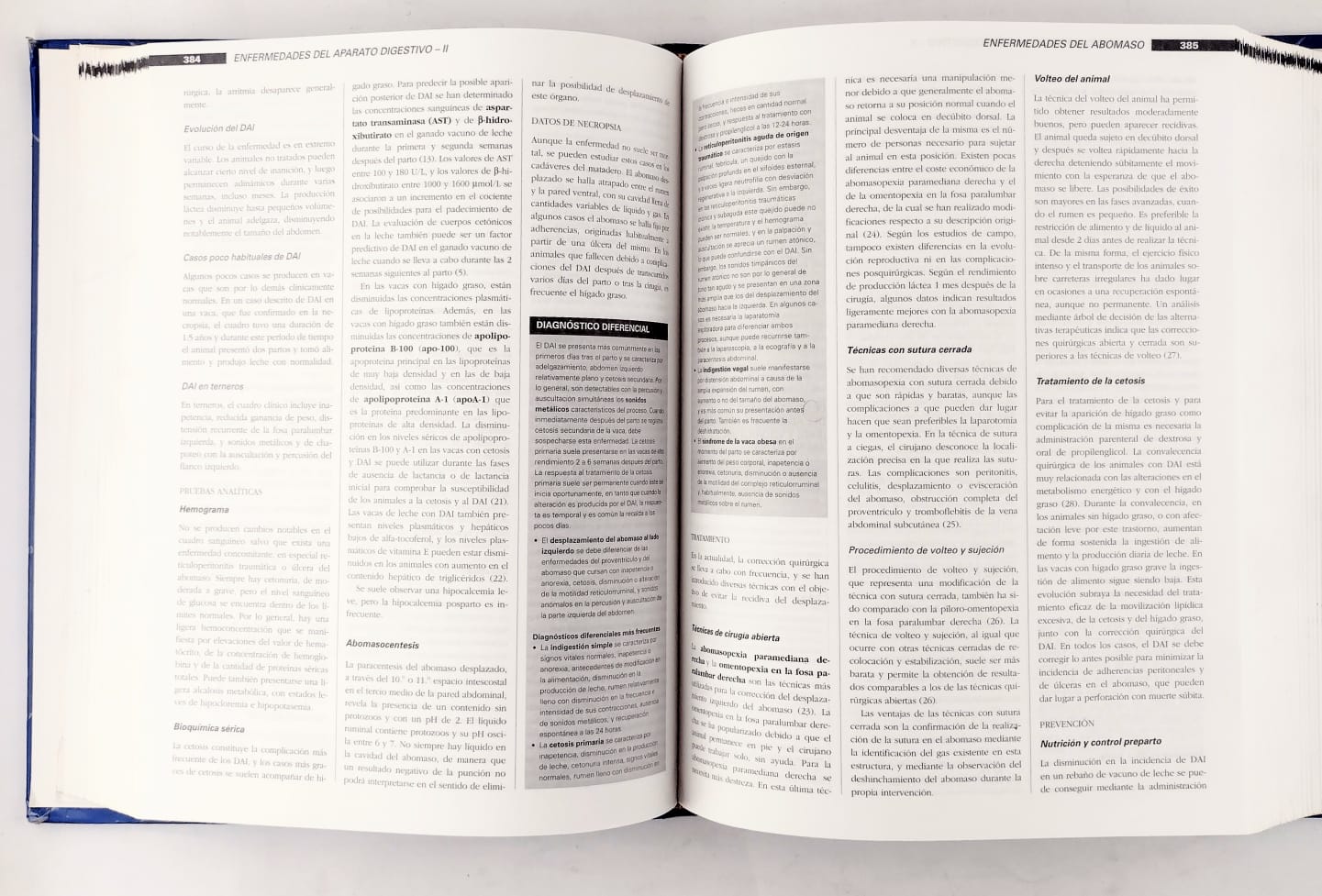 Medicina veterinaria Volumen I, II. Dos tomos