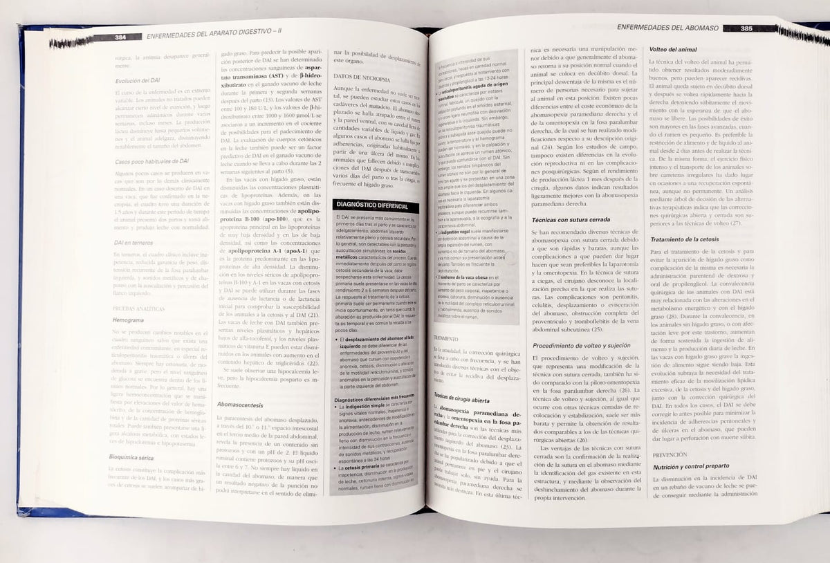 Medicina veterinaria Volumen I, II. Dos tomos by Otto M. Radostits, Clive C. Gay, Douglas C. Blood, Kenneth W Hinchcliff