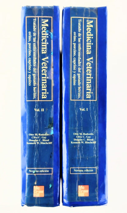 Medicina veterinaria Volumen I, II. Dos tomos