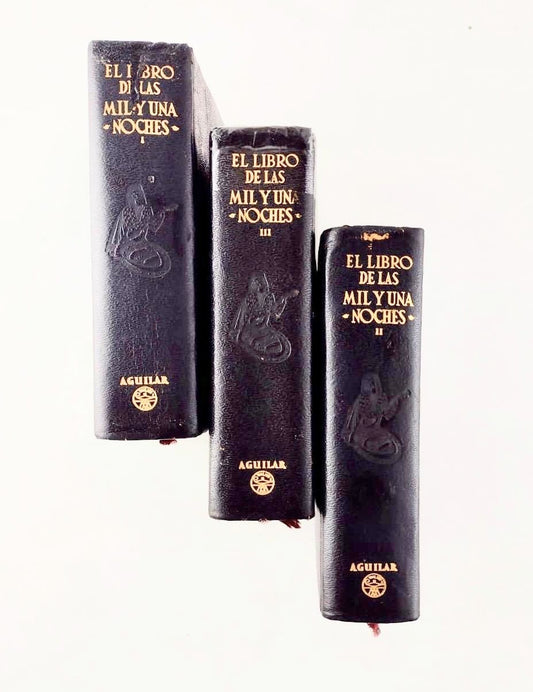 El libro de las mil y una noches 3 tomos by Anónimo