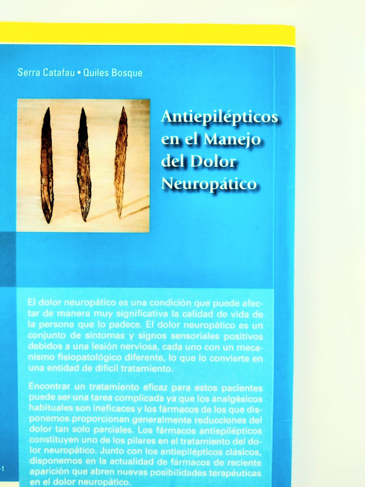 Antiepilépticos en el manejo del dolor neuropático by Serra Catafau, Quiles Bosque