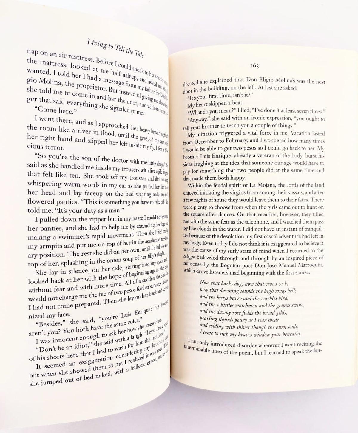 Living to tell the tale by Gabriel García Márquez