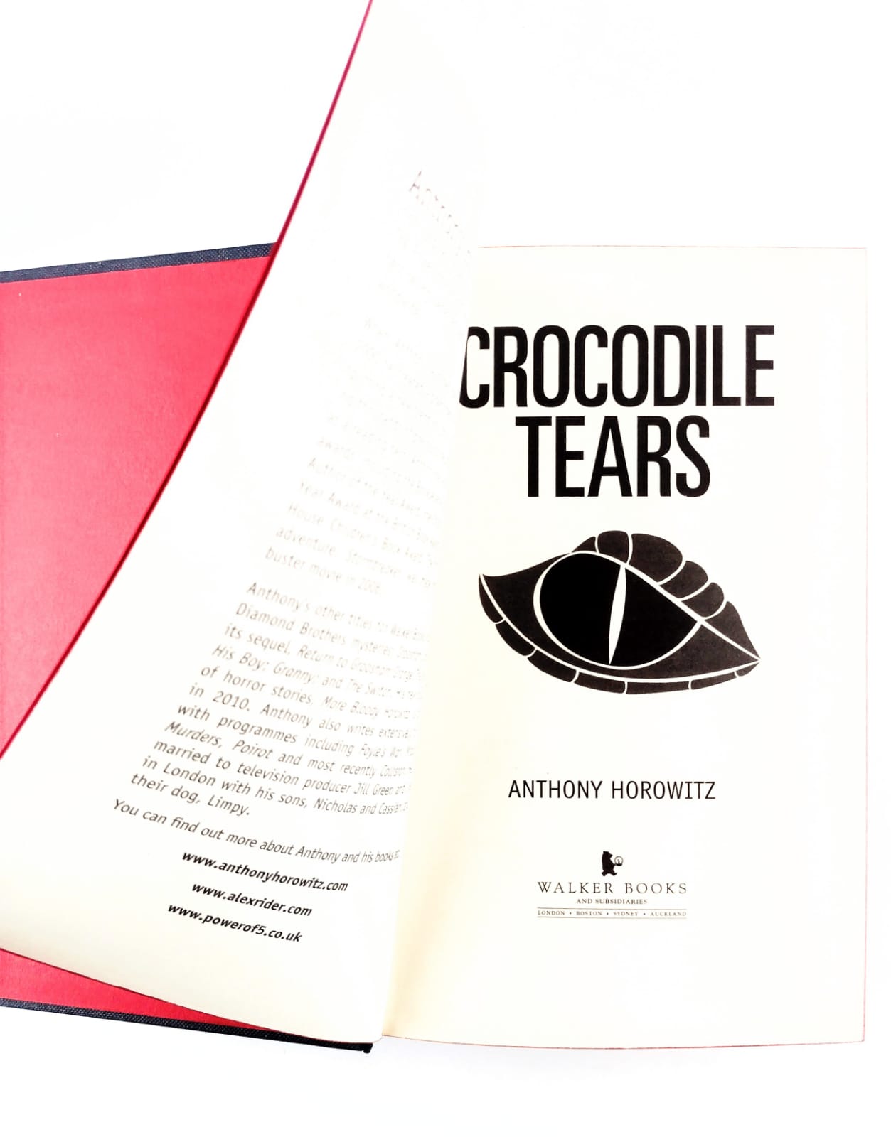 Crocodile tears by Anthony Horowitz