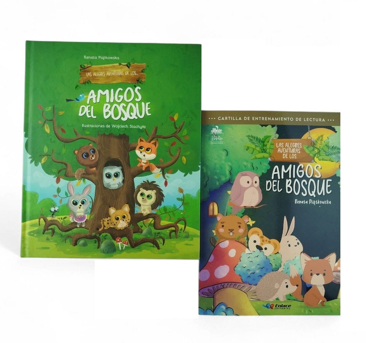 Las alegres aventuras de los amigos del bosque kit