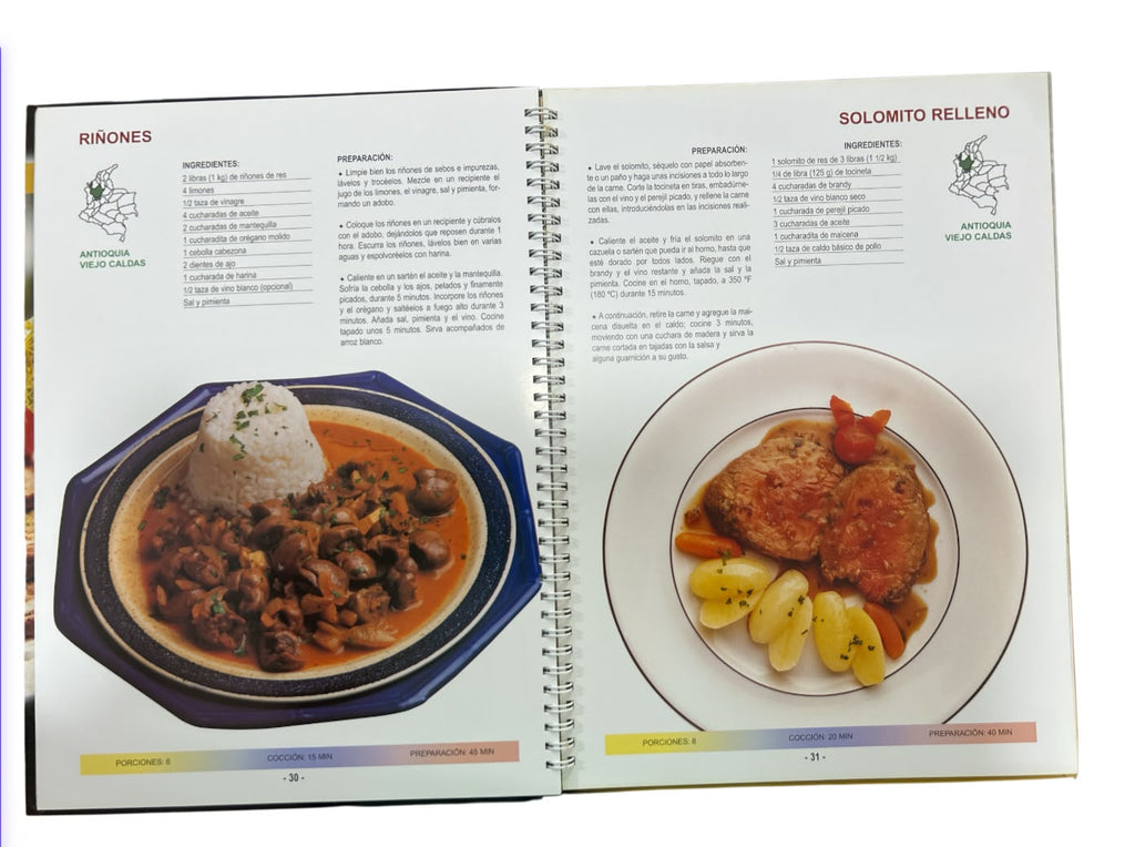 Gran enciclopedia de la cocina Colombiana. Carnes by Remedios Vásquez