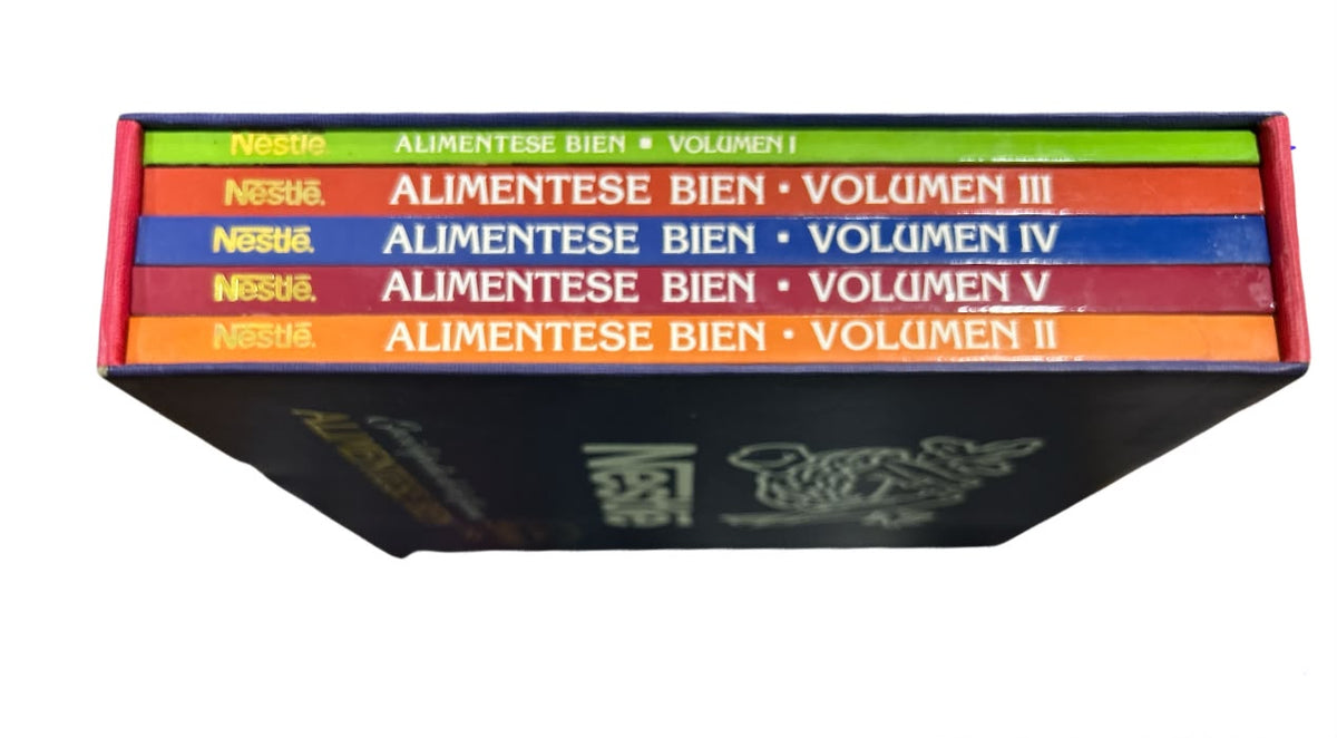 Enciclopedia de la cocina Aliméntese bien 5 tomos by nestlé de colombia