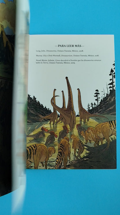 Cómics de ciencia. Dinosaurios: Fósiles y Plumas