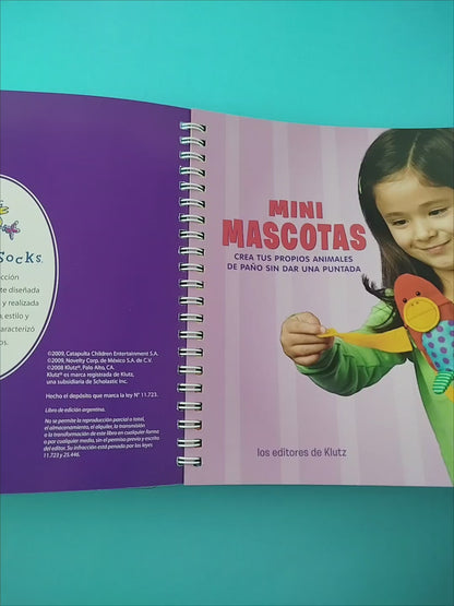 Mini mascotas: Crea tus propios animales de paño sin dar una puntada