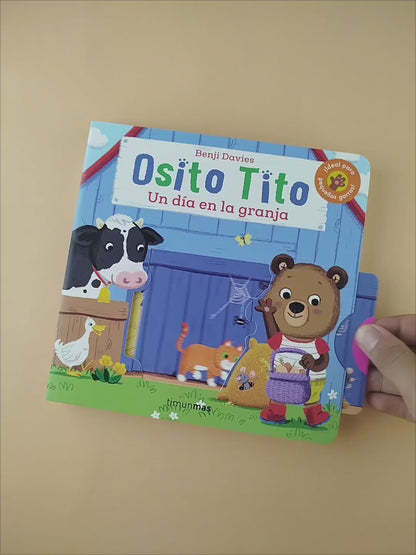 Osito Tito Un día en la granja