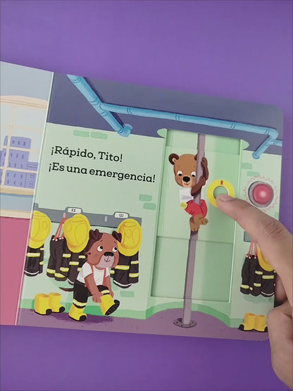 Osito Tito bomberos al rescate