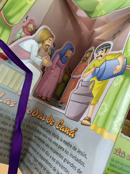 Carrusel cuentos de la biblia 3d teatro