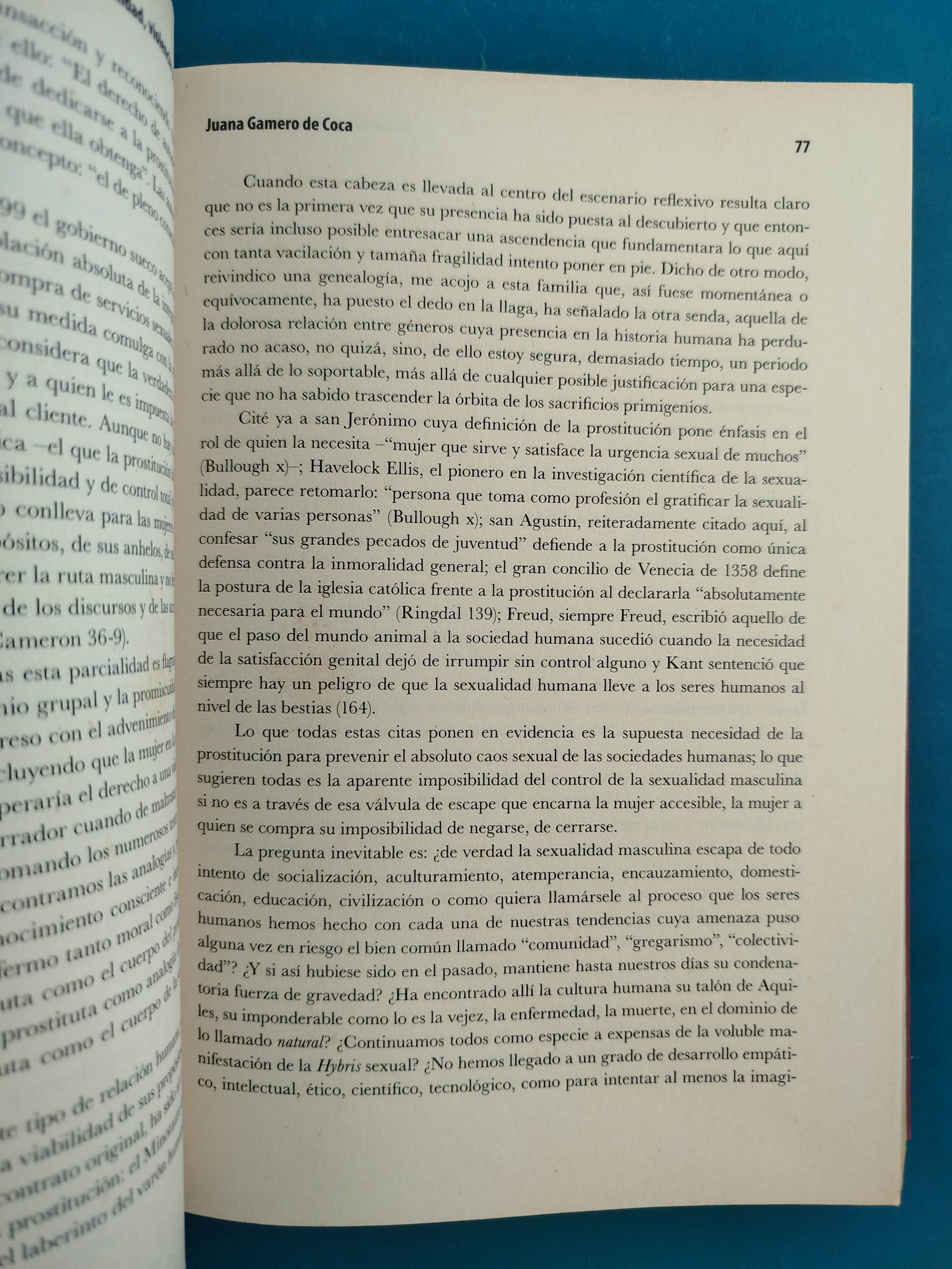 Sexualidad, violencia y cultura by Juana Gamero de Coca