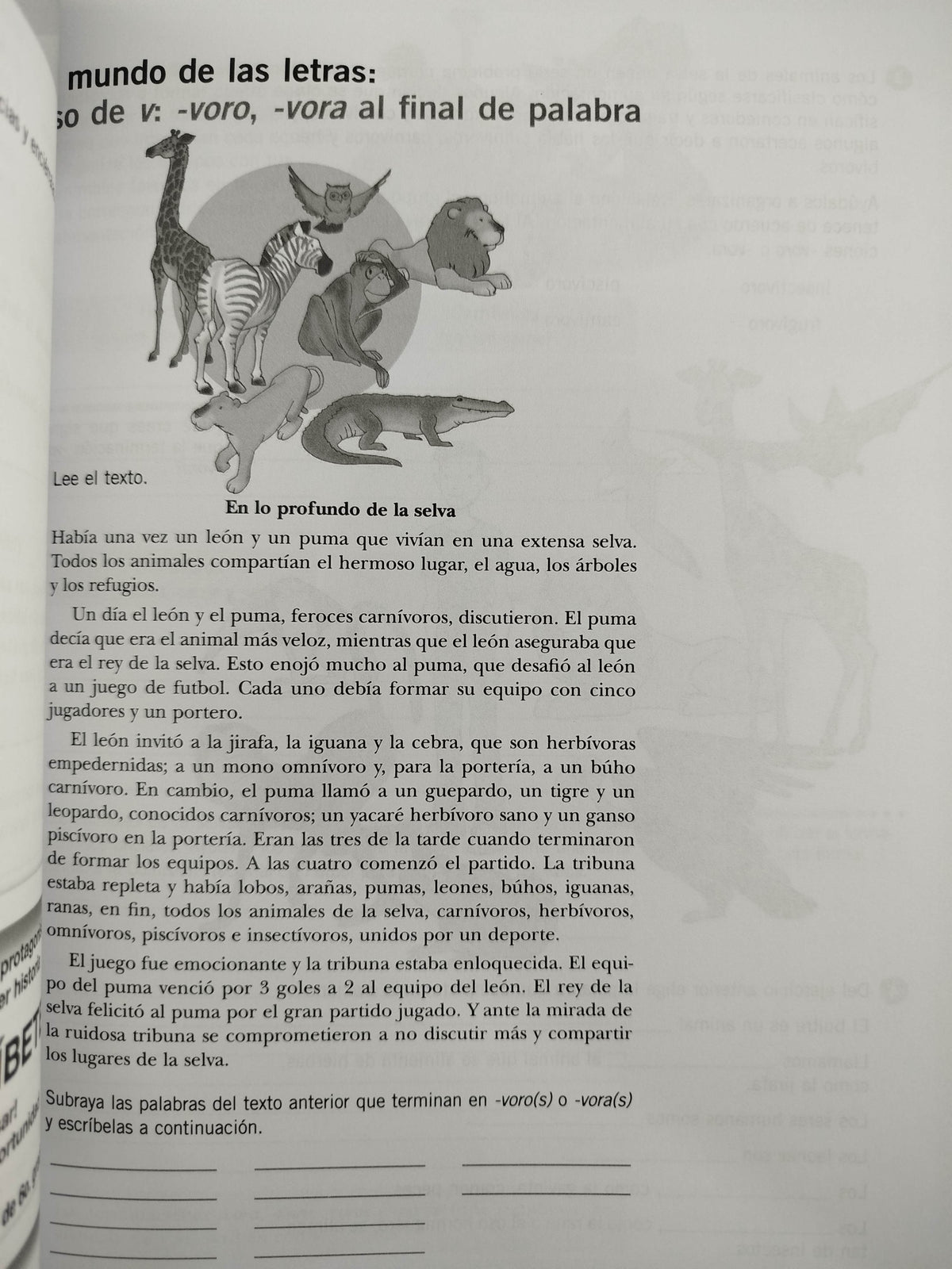 Ejercicios de Ortografía 6 primaria by Varios