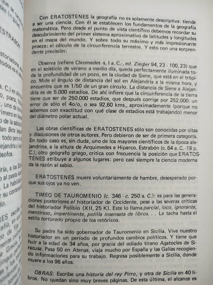 El genio literario griego by Manuel Briceño Jauregui,
