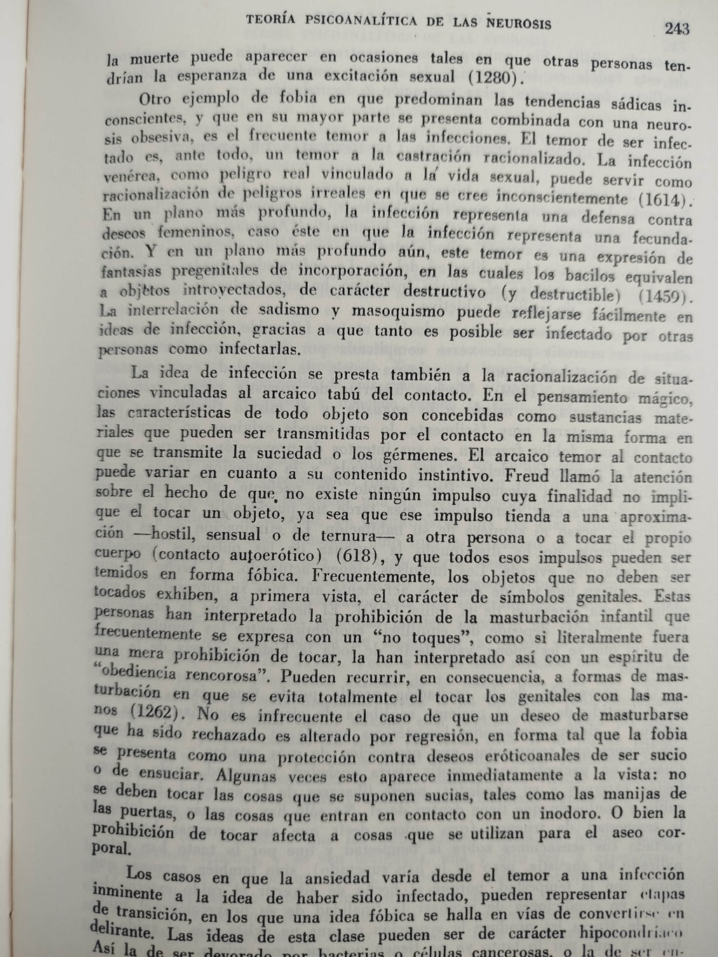 Teoría psicoanalítica de las neurosis by Otto Fenichel