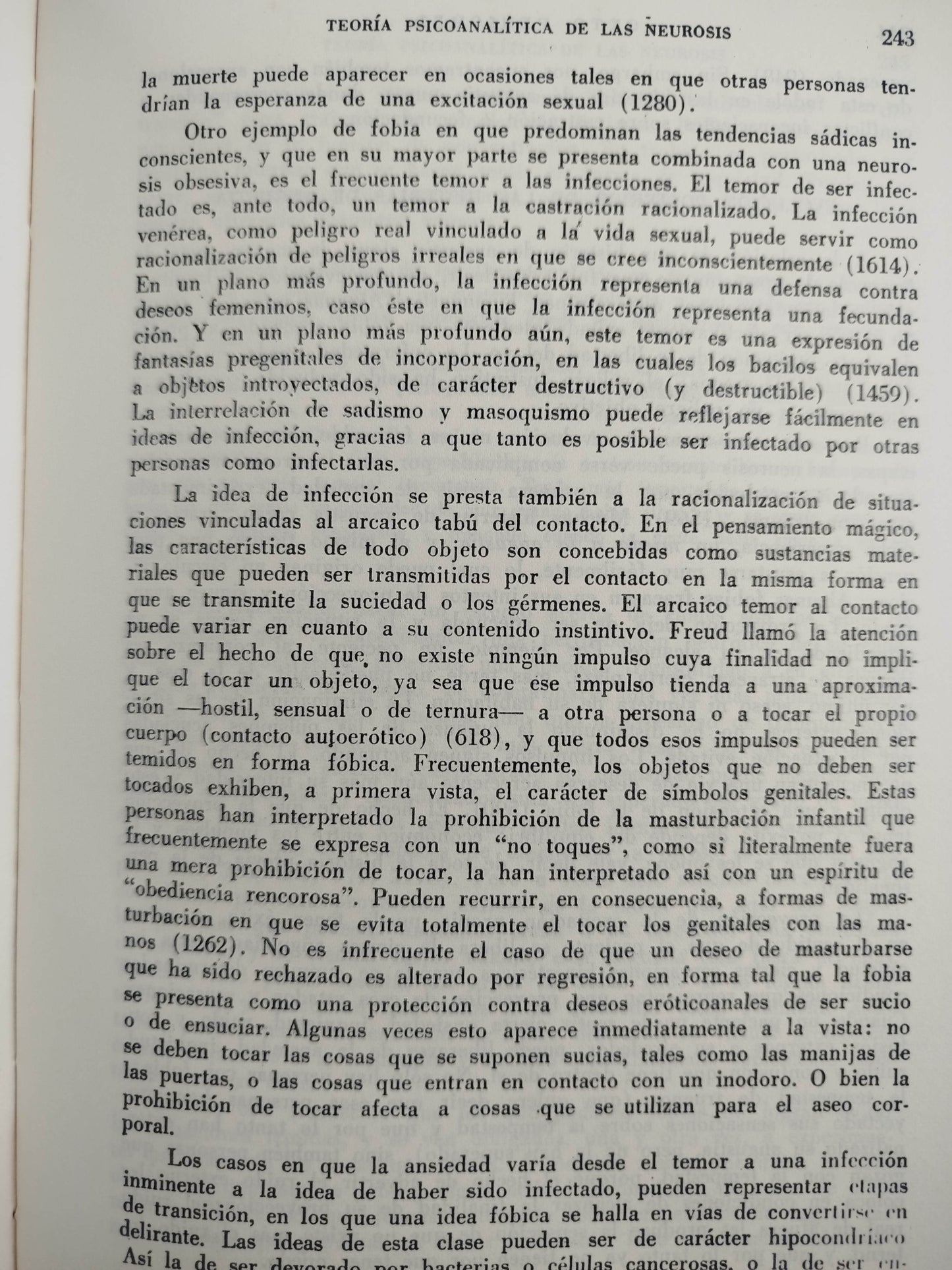Teoría psicoanalítica de las neurosis by Otto Fenichel