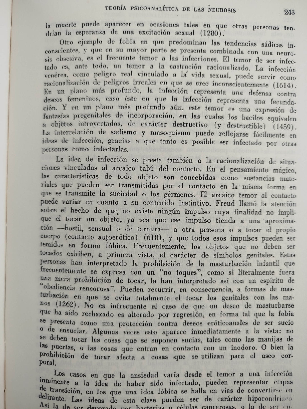 Teoría psicoanalítica de las neurosis by Otto Fenichel