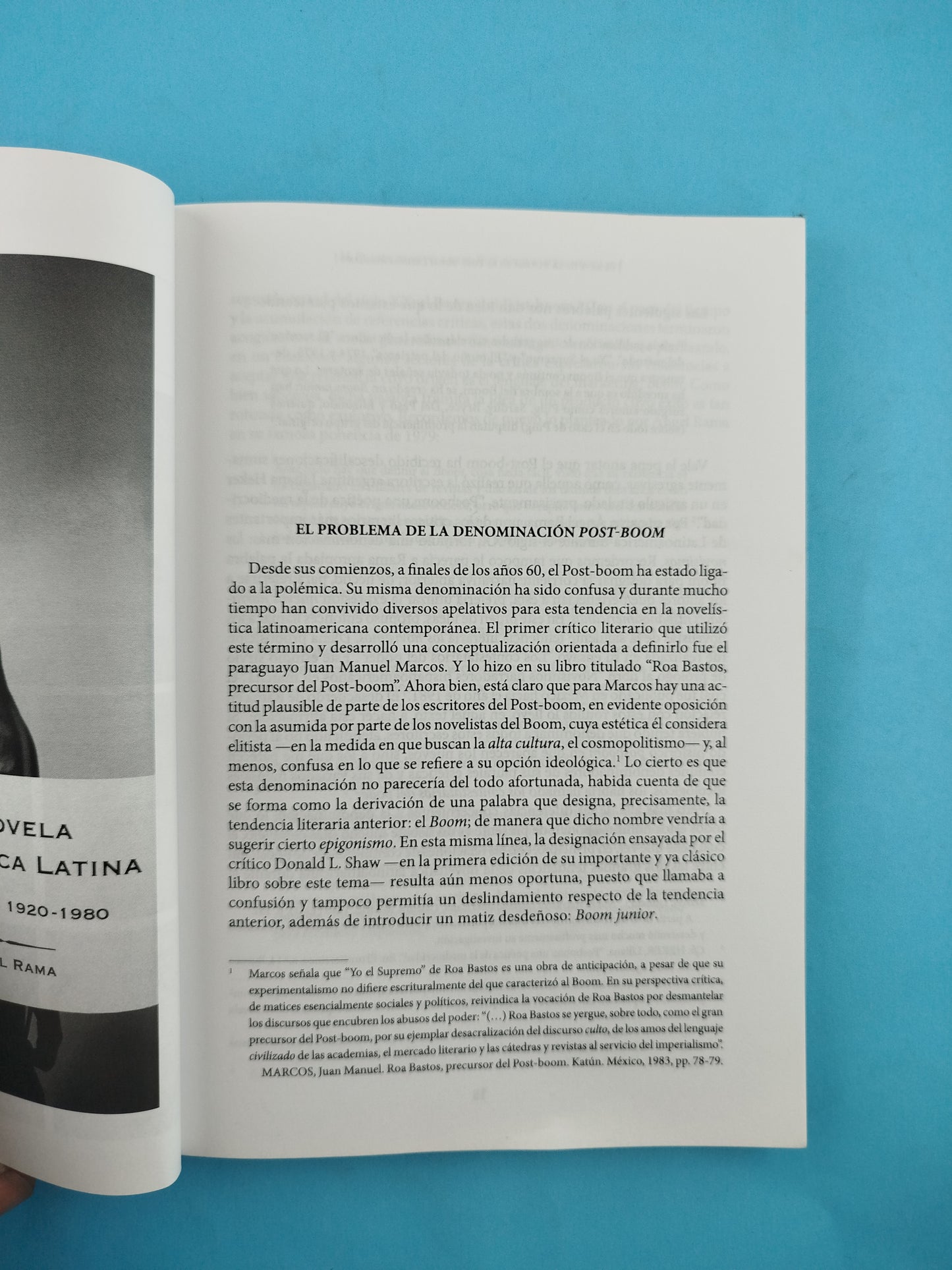 El Arte de la Novela En El Post-Boom Latinoamericano