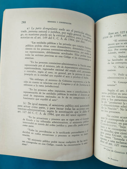 Procesos Contenciosos Administrativos parte general 3 ed.