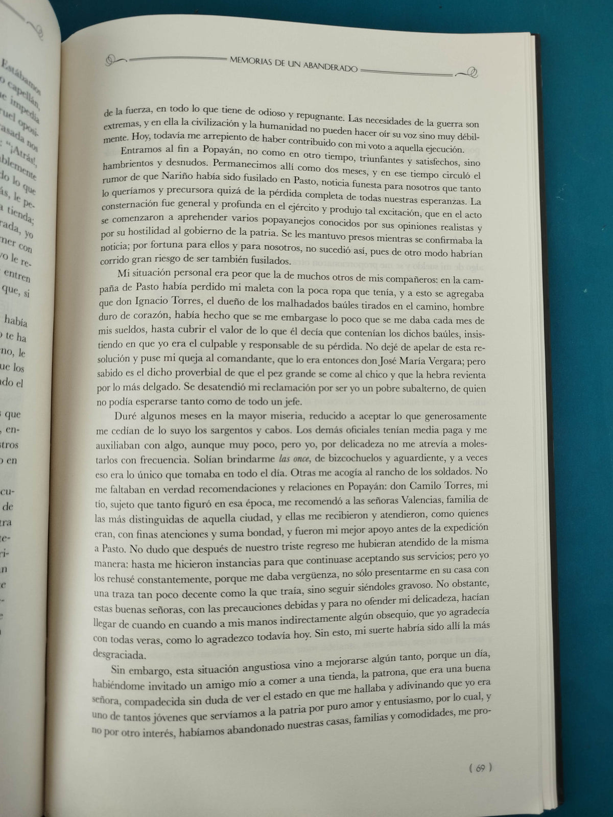 Memorias de un abanderado: recuerdos de la Patria Boba (1810-1819) by José María Espinosa Prieto