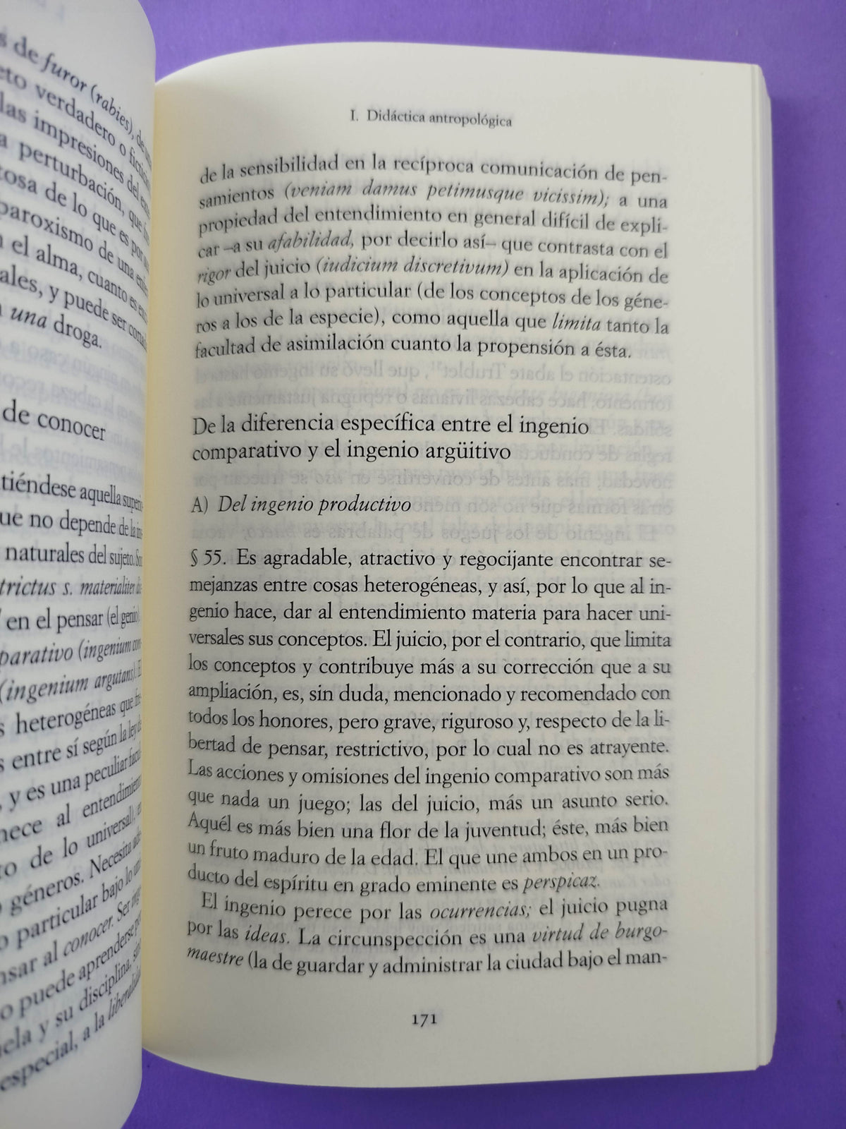 Antropología by Immanuel Kant